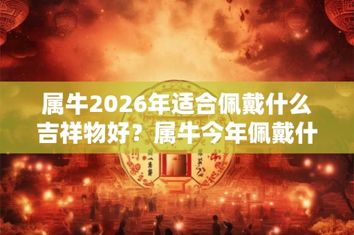 属牛2026年适合佩戴什么吉祥物好？属牛今年佩戴什么生肖好？