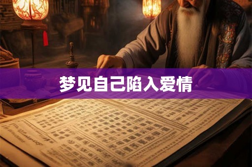 梦见自己陷入爱情