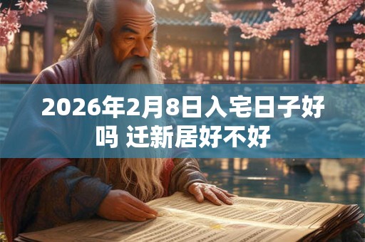 2026年2月8日入宅日子好吗 迁新居好不好