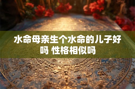 水命母亲生个水命的儿子好吗 性格相似吗