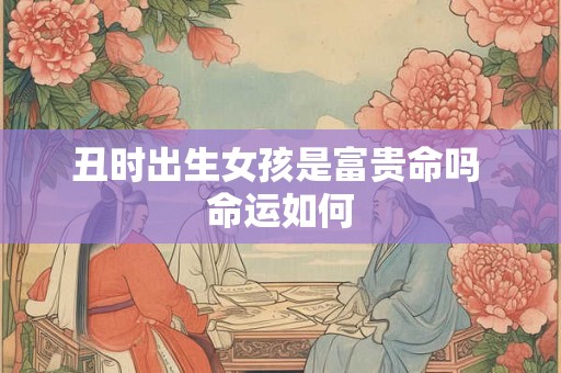丑时出生女孩是富贵命吗 命运如何