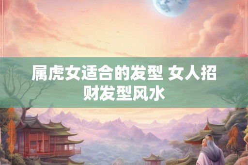属虎女适合的发型 女人招财发型风水