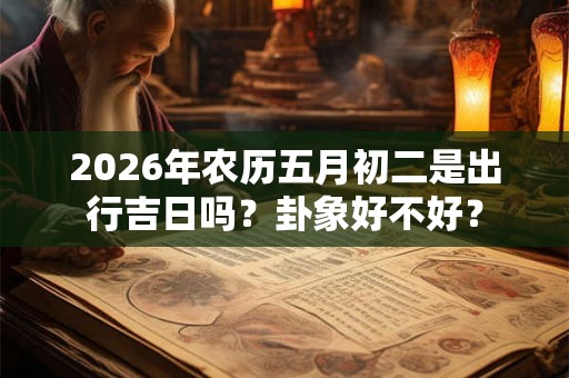 2026年农历五月初二是出行吉日吗?卦象好不好? 2026年农历五月初二是出行吉日吗?卦象好不好?