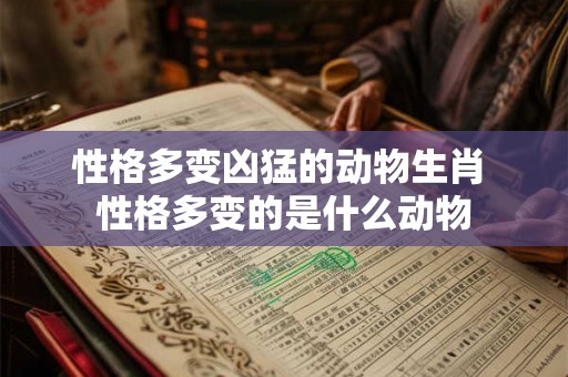 性格多变凶猛的动物生肖 性格多变的是什么动物