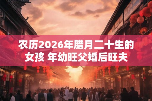 农历2026年腊月二十生的女孩 年幼旺父婚后旺夫