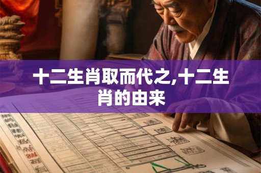 十二生肖取而代之,十二生肖的由来