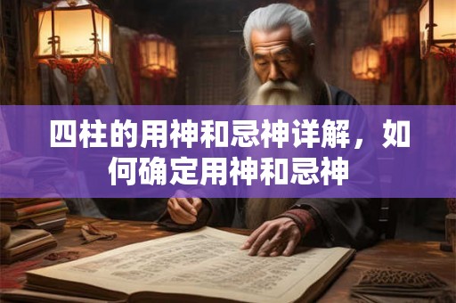 四柱的用神和忌神详解,如何确定用神和忌神 四柱的用神和忌神详解,如何确定用神和忌神