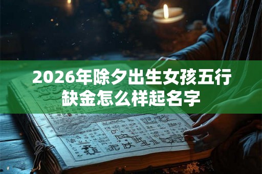 2026年除夕出生女孩五行缺金怎么样起名字