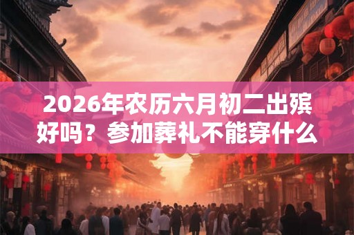 2026年农历六月初二出殡好吗？参加葬礼不能穿什么衣服？