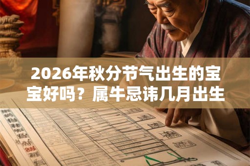 2026年秋分节气出生的宝宝好吗?属牛忌讳几月出生? 2026年秋分节气出生的宝宝好吗?属牛忌讳几月出生?