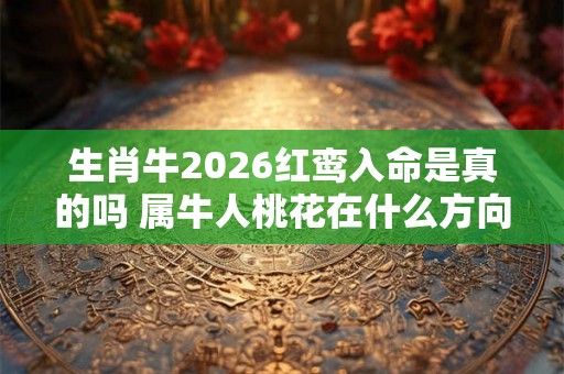 生肖牛2026红鸾入命是真的吗 属牛人桃花在什么方向