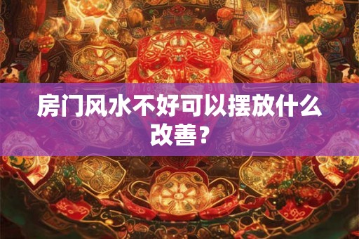 房门风水不好可以摆放什么改善？