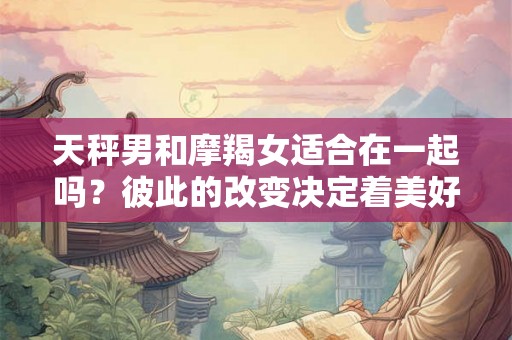 天秤男和摩羯女适合在一起吗?彼此的改变决定着美好的爱情 天秤男和摩羯女适合在一起吗?彼此的改变决定着美好的爱情