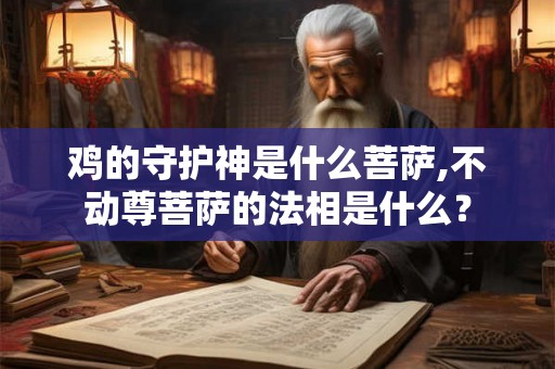 鸡的守护神是什么菩萨,不动尊菩萨的法相是什么? 鸡的守护神是什么菩萨,不动尊菩萨的法相是什么?