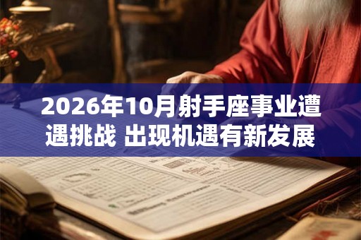 2026年10月射手座事业遭遇挑战 出现机遇有新发展 2026年10月射手座事业遭遇挑战 出现机遇有新发展