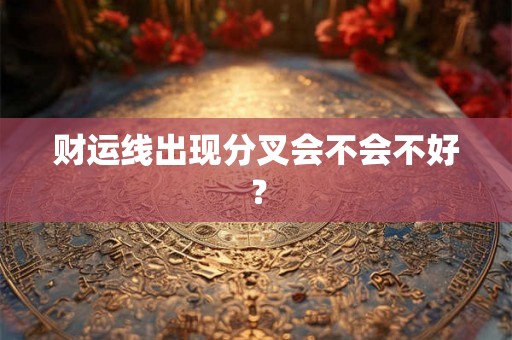财运线出现分叉会不会不好？