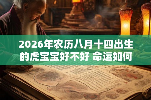 2026年农历八月十四出生的虎宝宝好不好 命运如何