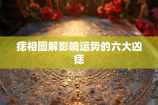 痣相图解影响运势的六大凶痣 痣相图解影响运势的六大凶痣
