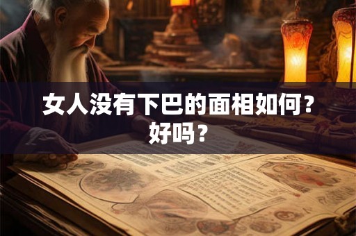 女人没有下巴的面相如何?好吗? 女人没有下巴的面相如何?好吗?