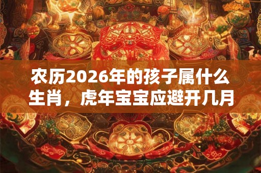 农历2026年的孩子属什么生肖，虎年宝宝应避开几月出生最好