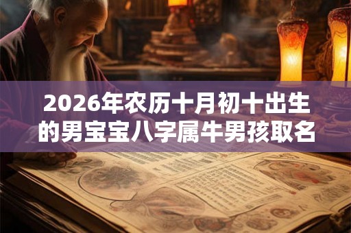 2026年农历十月初十出生的男宝宝八字属牛男孩取名大全 2026年农历十月初十出生的男宝宝八字属牛男孩取名大全