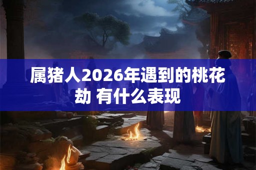 属猪人2026年遇到的桃花劫 有什么表现 属猪人2026年遇到的桃花劫 有什么表现