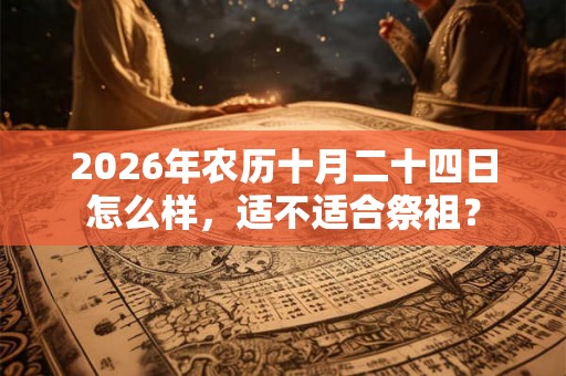 2026年农历十月二十四日怎么样,适不适合祭祖? 2026年农历十月二十四日怎么样,适不适合祭祖?
