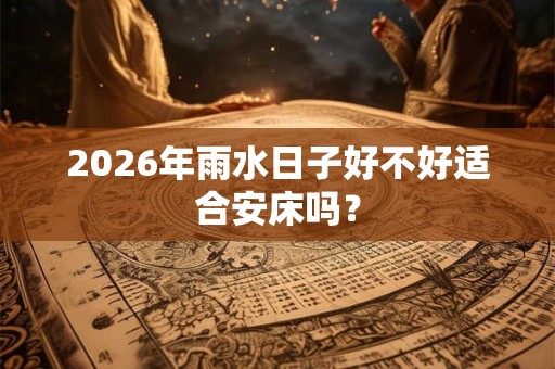 2026年雨水日子好不好适合安床吗？
