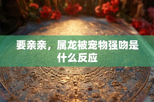 要亲亲，属龙被宠物强吻是什么反应