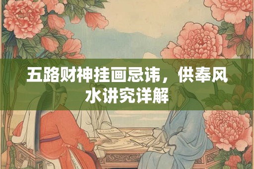 五路财神挂画忌讳，供奉风水讲究详解