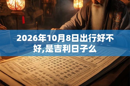2026年10月8日出行好不好,是吉利日子么