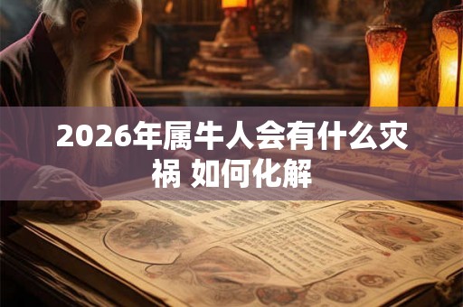 2026年属牛人会有什么灾祸 如何化解
