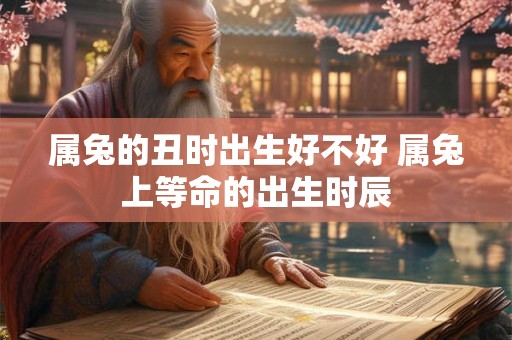 属兔的丑时出生好不好 属兔上等命的出生时辰