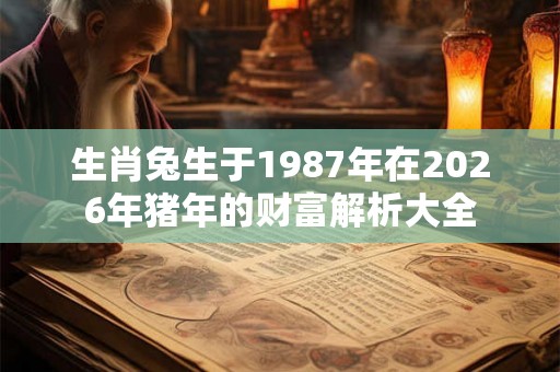 生肖兔生于1987年在2026年猪年的财富解析大全