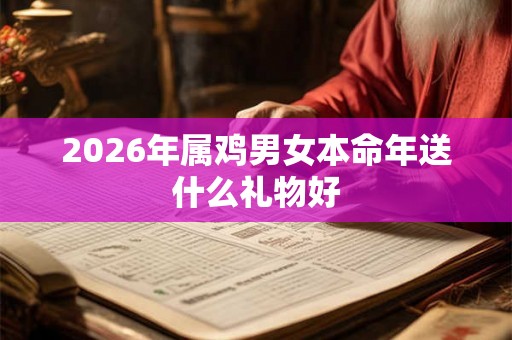 2026年属鸡男女本命年送什么礼物好