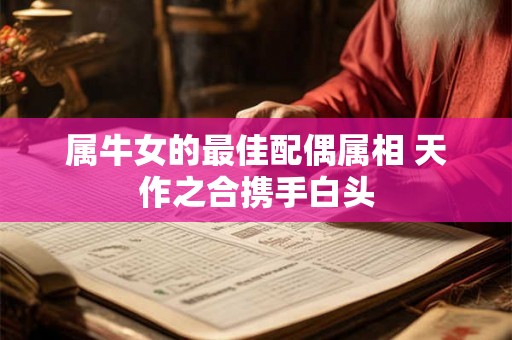 属牛女的最佳配偶属相 天作之合携手白头