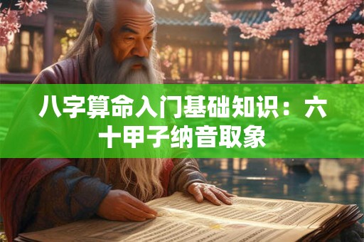 八字算命入门基础知识：六十甲子纳音取象