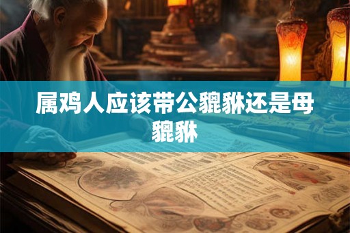 属鸡人应该带公貔貅还是母貔貅