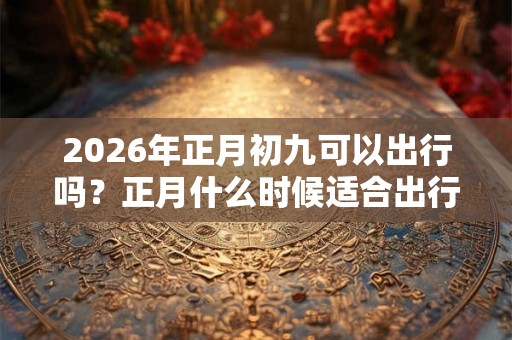 2026年正月初九可以出行吗？正月什么时候适合出行