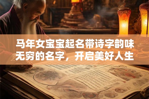 马年女宝宝起名带诗字韵味无穷的名字,开启美好人生 马年女宝宝起名带诗字韵味无穷的名字,开启美好人生