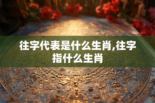 往字代表是什么生肖,往字指什么生肖