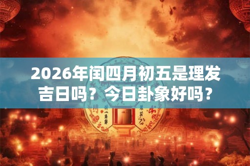 2026年闰四月初五是理发吉日吗?今日卦象好吗? 2026年闰四月初五是理发吉日吗?今日卦象好吗?