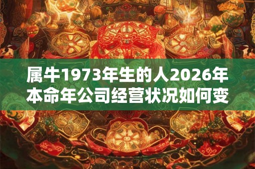 属牛1973年生的人2026年本命年公司经营状况如何变好