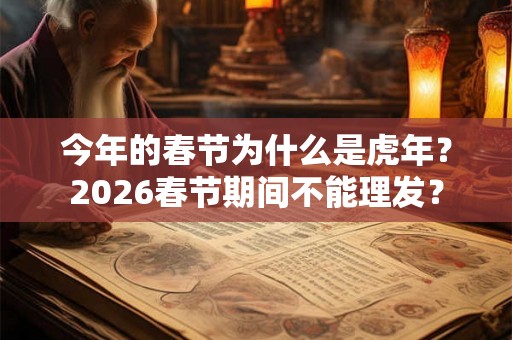今年的春节为什么是虎年?2026春节期间不能理发? 今年的春节为什么是虎年?2026春节期间不能理发?