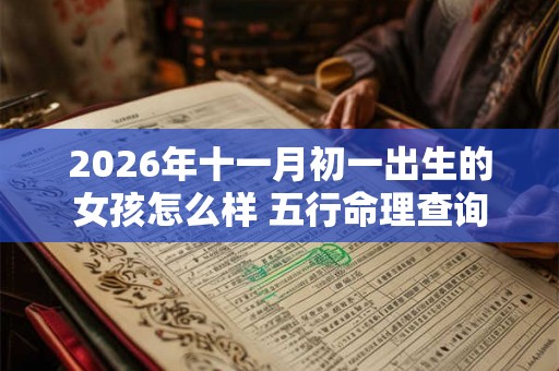 2026年十一月初一出生的女孩怎么样 五行命理查询