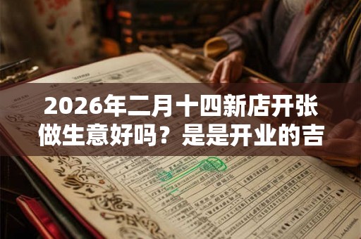 2026年二月十四新店开张做生意好吗?是是开业的吉日吗? 2026年二月十四新店开张做生意好吗?是是开业的吉日吗?