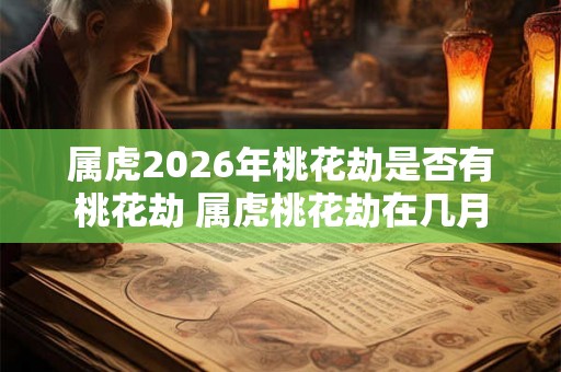 属虎2026年桃花劫是否有桃花劫 属虎桃花劫在几月