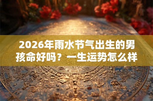 2026年雨水节气出生的男孩命好吗?一生运势怎么样? 2026年雨水节气出生的男孩命好吗?一生运势怎么样?