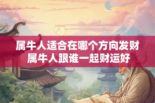 属牛人适合在哪个方向发财 属牛人跟谁一起财运好