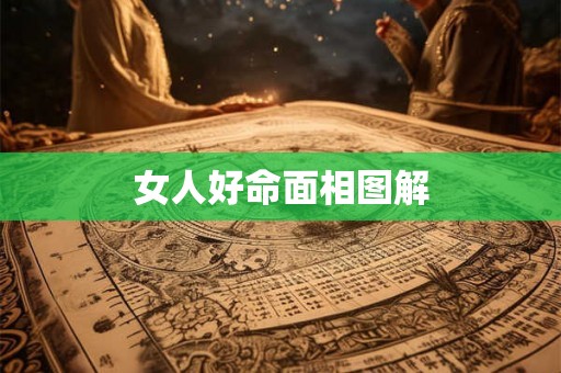 女人好命面相图解
